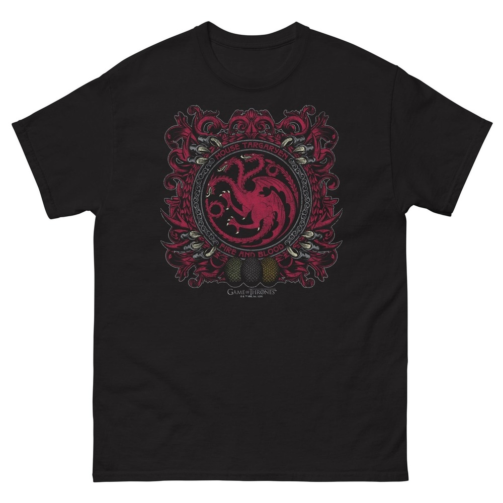 House Of The Dragon House Targaryen Sigil T-shirt  Film Shirt